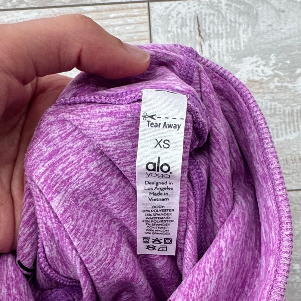ALO high‎ waist lounge legging electric violet XS